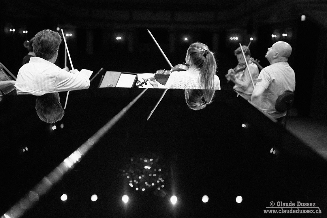 Sion festival 2018 – photographie de Claude Dussez – Julian Rachlin, friends & family