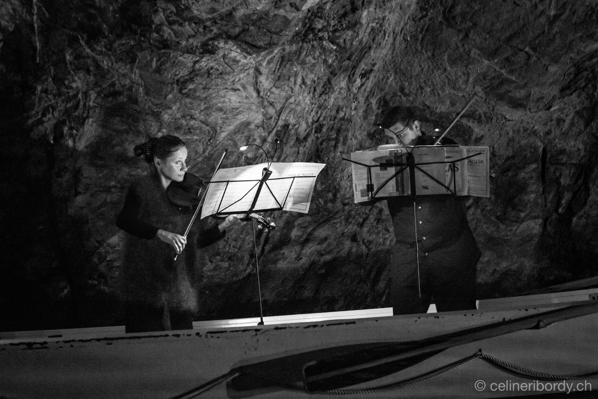 Sion Academie 2018 – Photography de Céline Ribordy – Lac souterrain