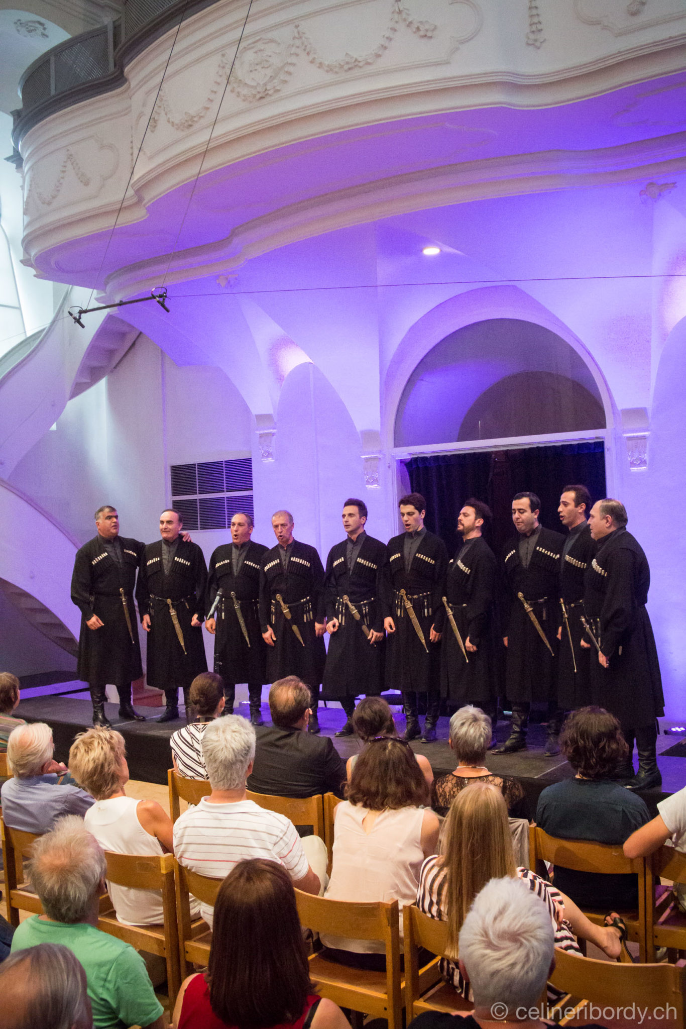 Sion festival 2018 – photographie de Céline Ribordy – Chœur Rustavi